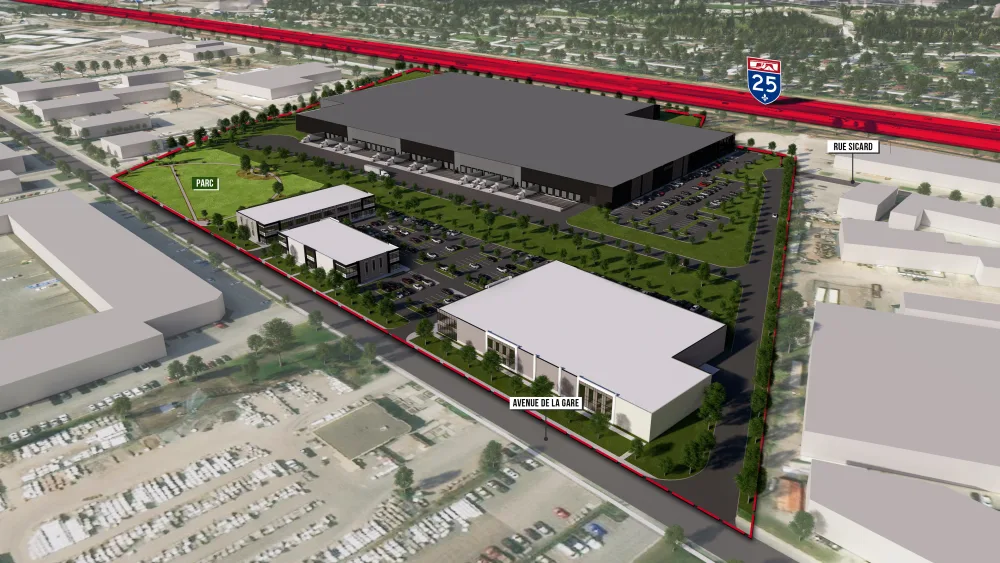 DE20007 Development Industriel Mascouche Option 1 Rev 2 Rendering 1
