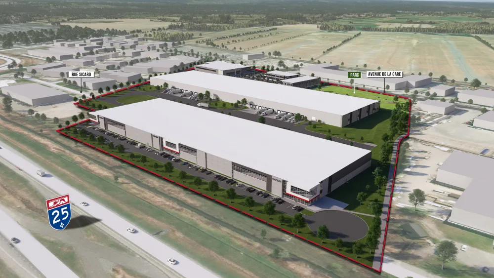 DE20007 Development Industriel Mascouche Option 1 Rev 2 Rendering 1